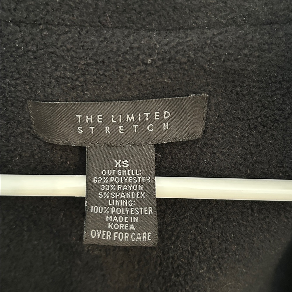 Black Polyester Jacket Lined With Soft Fleece. - image 3